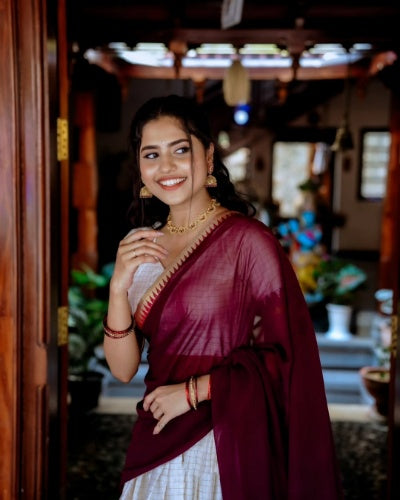 Kalyani Cotton Lehenga Choli with Georgette Dupatta