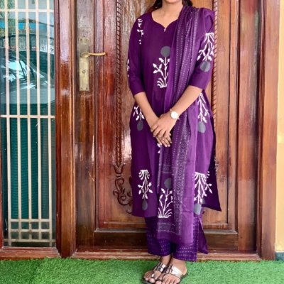 Pure Jaipur Cotton 3 Piece Set