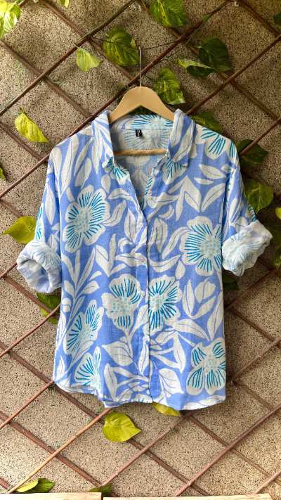 Printed Mulmul Shirt F Series