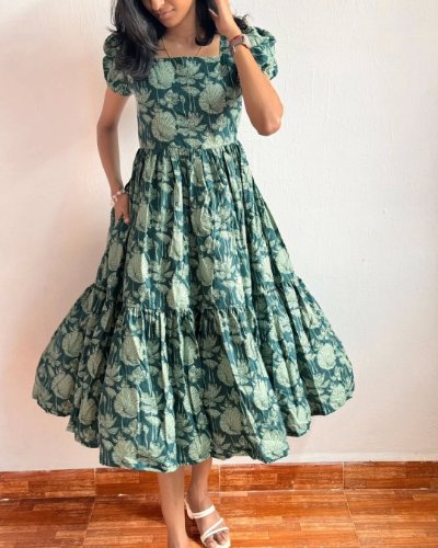 Pure Cotton Maxi Dress