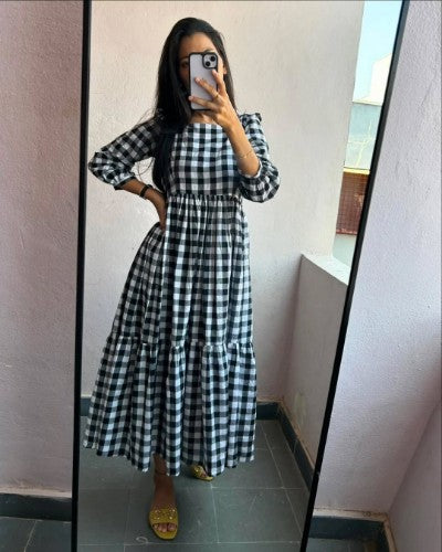 Premium Quality Ikkat Dress